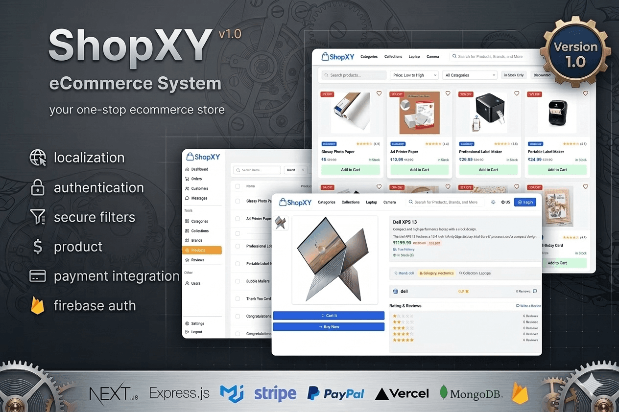 shopxy - E-commerce Platform preview